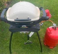 Weber Gasgrill mit Standfuß in weiß Hessen - Griesheim Vorschau