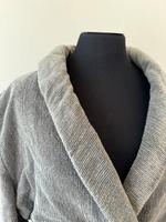 Bademantel Herren grau Frottee flauschig, Gr. L Feldmoching-Hasenbergl - Feldmoching Vorschau
