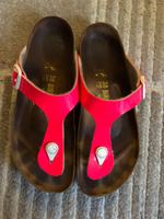 Birkenstock Gizeh Gr 38 Lack pink Sandalen Nordrhein-Westfalen - Langenfeld Vorschau
