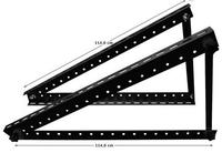 Halterung Balkonkraftwerk für 2 Module, schwarz Bayern - Bischofsmais Vorschau