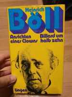 Buch Heinrich Böll Ansichten eines Clowns Billard um halb zehn Sachsen-Anhalt - Halle Vorschau