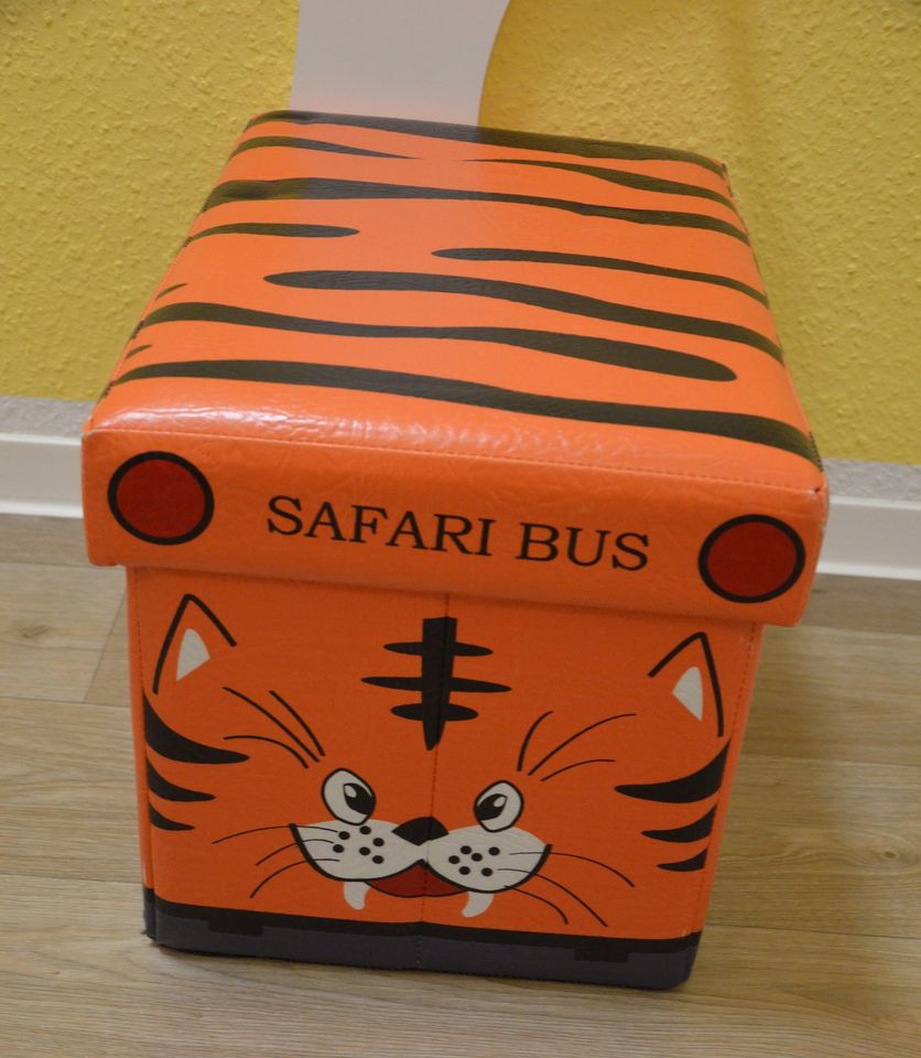 Spielzeugbox faltbar Safari Bus in Oelsnitz/Erzgeb.