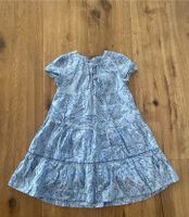 ZARA Kleid blau Muster Kommunion festlich Sommer ❤️ 110 Bayern - Krumbach Schwaben Vorschau