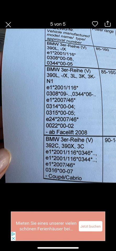 Winterreifen Alufelgen BMW 3er F30 in Plattling