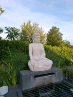 Buddha aus Stein Gartendeko Steinfigur Deko für draußen Frostfest Nordrhein-Westfalen - Leverkusen Vorschau