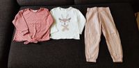 H&M Set Pullover Langarmshirt Reh Schlupfhose Frühjahr 98/104 Leipzig - Gohlis-Nord Vorschau