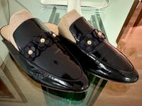 Kate Spade Slipper Pantoletten Mules Gr.39 dunkelblaues Lackleder Hessen - Königstein im Taunus Vorschau