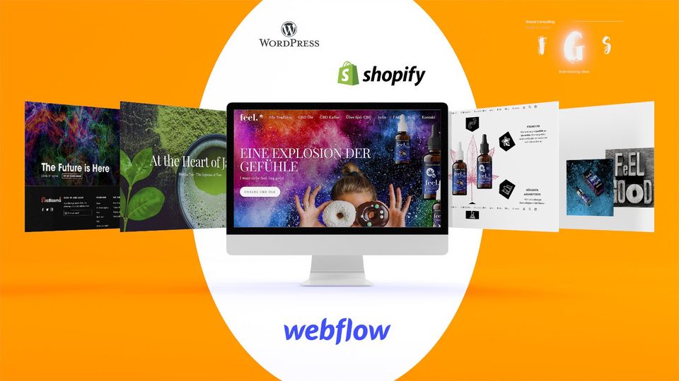 Webdesign: Shopdesign - E-Com Store-  Shopify Webflow Wix - Homepage B2B/B2C Webseite - Unternehmensseite - Web Entwicklung/Development in Kleve