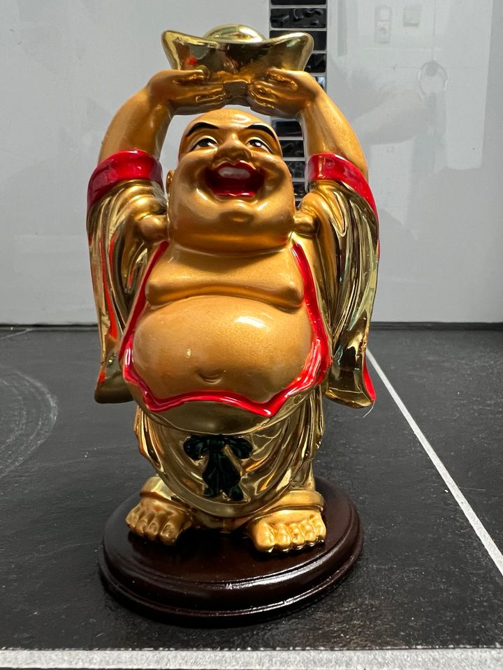 NEU, Deko Buddha Figur chinesische Figur 13 cm in Bad Kreuznach