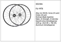 Saso Mekkem LRS Laufradsatz ca1670gr 26" 559 stabil NEU Niedersachsen - Oldenburg Vorschau