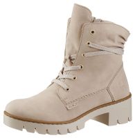 Rieker Schnürboots mit Reißverschluss in Hellbeige Gr. 41 Duisburg - Meiderich/Beeck Vorschau