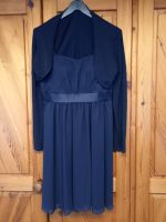 Konfirmationskleid Kleid incl. Bolero-Jacke Gr. 36 dunkelblau Bielefeld - Gadderbaum Vorschau