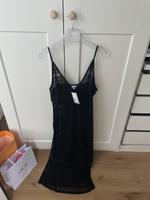 H&M Kleid Neu M schwarz spitze Lace Midi Maxi Dress Strand top Bayern - Aichach Vorschau