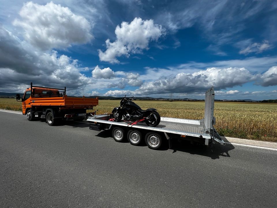 Bagger Transportanhänger 3,5t Anhänger mieten in Neudietendorf