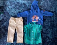 Jungen Bekleidungs set gr.74 Hose Hemd Pullover Nordrhein-Westfalen - Rheine Vorschau