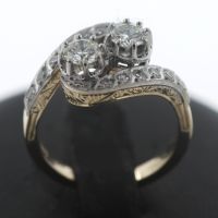 Art Deco Ring Platin Gold Diamant 1,0 Ct 585 14 Kt juweliero.de Innenstadt - Köln Altstadt Vorschau