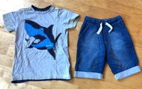 Esprit T-Shirt Hai und Alive Sweatdenim Shorts Größe 116/122 Rheinland-Pfalz - Alzey Vorschau