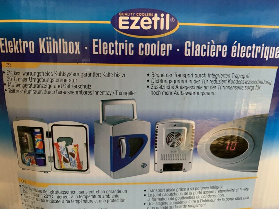 Electric-Cooler-Mini-Kühlschrank-Marke EZetil- im Original karton in Berg