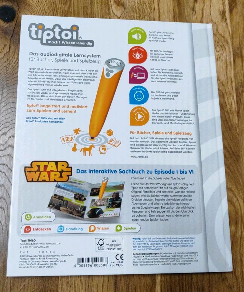 Tiptoi Starwars Episode I-VI Buch in Brokstedt