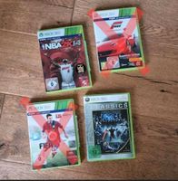 X Box 360 S  Spiele NBA Star Wars FIFA Forza Skate Nordrhein-Westfalen - Neunkirchen Siegerland Vorschau