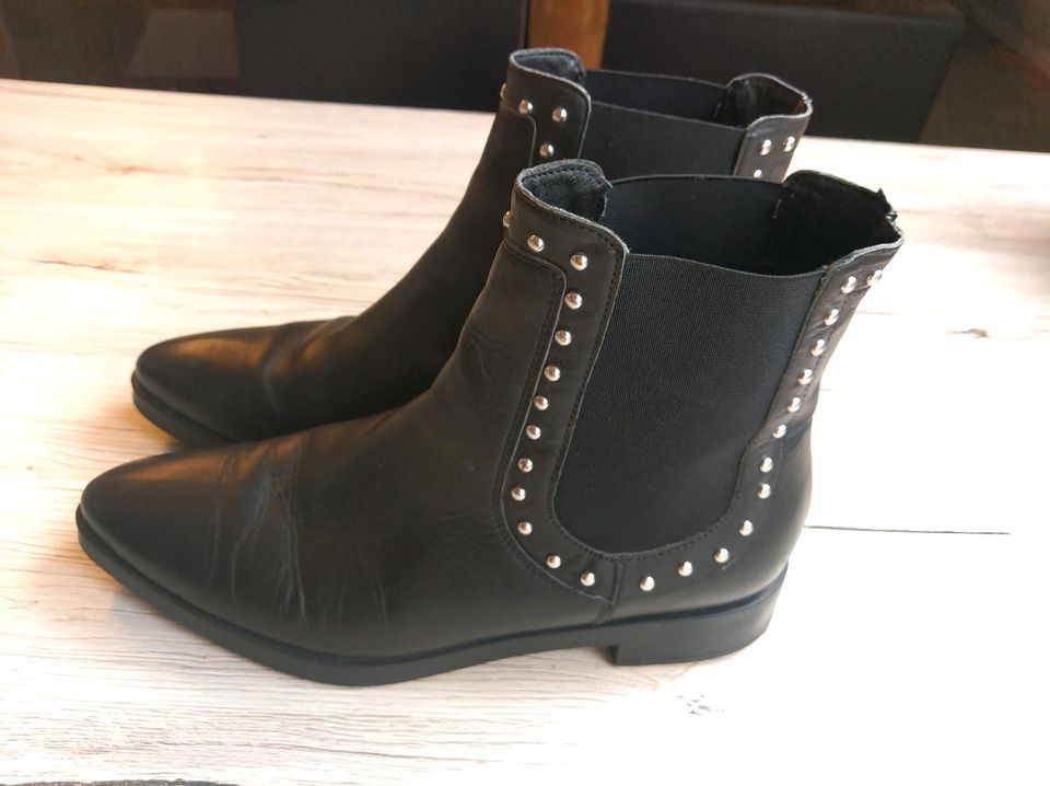 Damen Leder Stiefeletten COX in Bad Oeynhausen