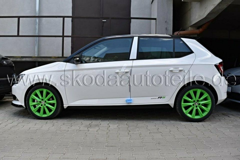 Einstiegsleisten R5 "FABIA" - original - SKODA FABIA 3 / 109€* in Würzburg