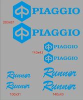 8x Piaggio Runner aufkleber set Nr.59 Berlin - Neukölln Vorschau
