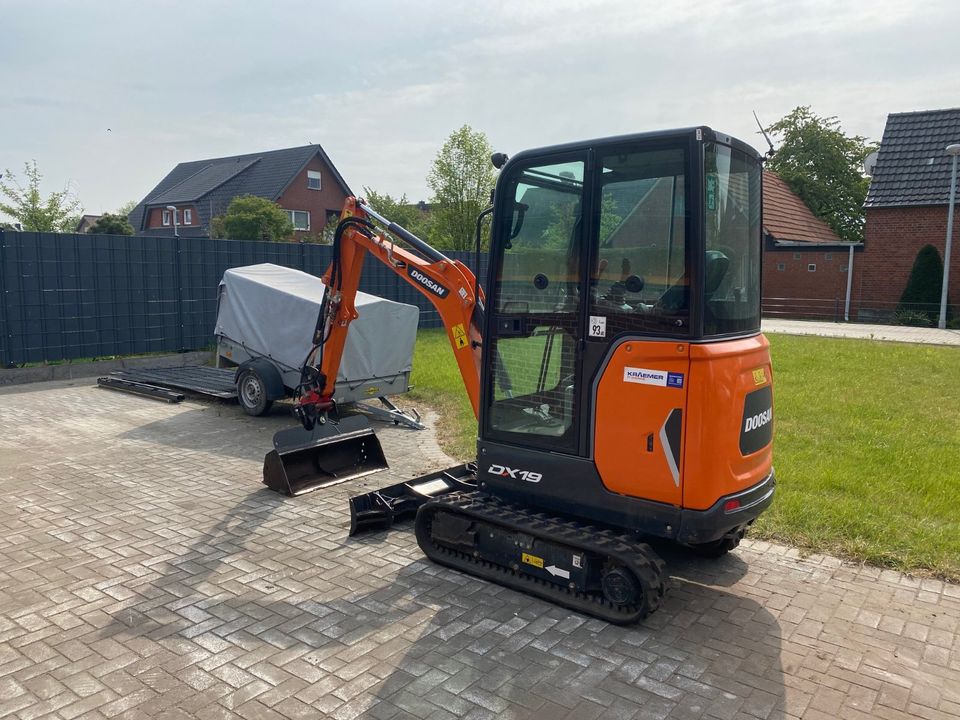 Minibagger zu vermieten in Herzebrock-Clarholz