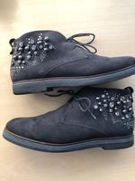 SCHUHE DAMEN MARIPE WILDLEDER GR.40 PERLEN GLITZER DUNKELBLAU Bayern - Garmisch-Partenkirchen Vorschau