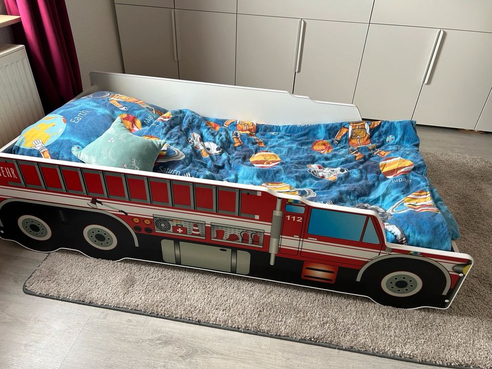 Feuerwehrbett Kinderbett 80x160 in Hannover
