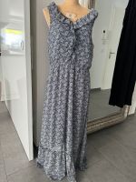 Schöne leichtes Sommerkleid in dunkelblau und weiß Gr 44 XL Nordrhein-Westfalen - Witten Vorschau