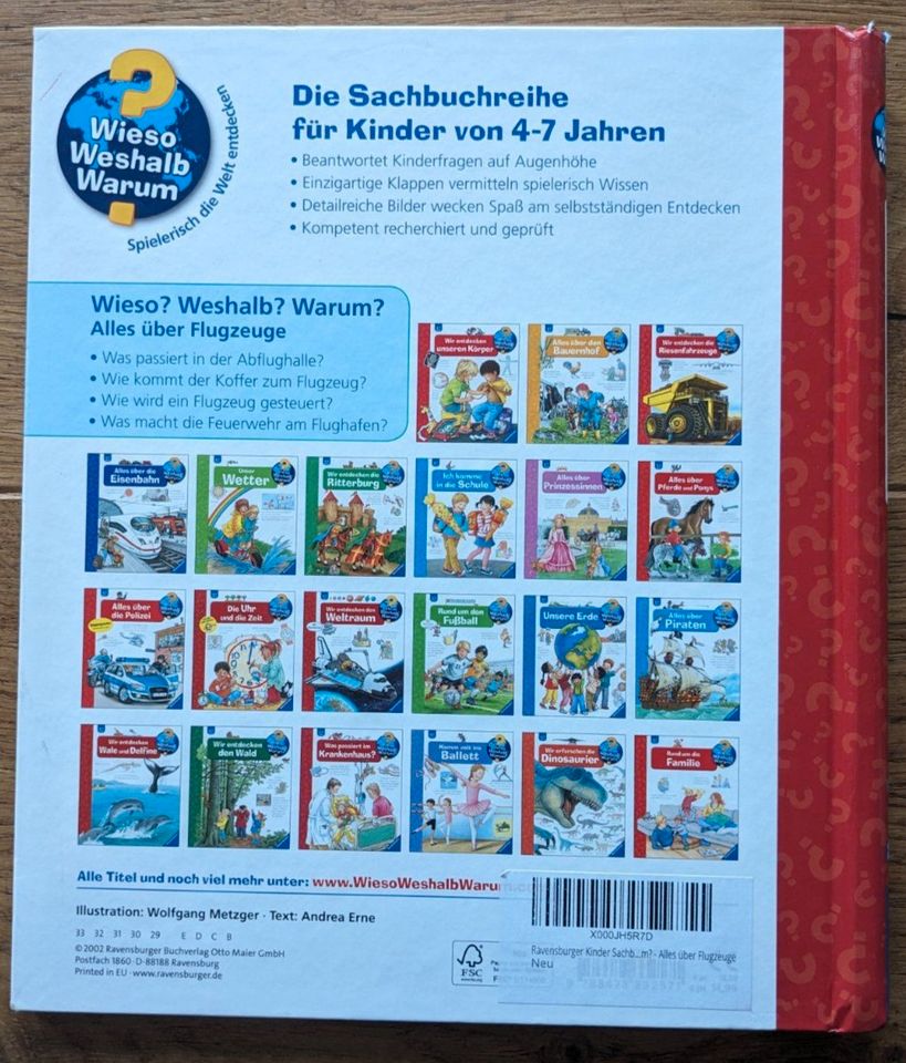 Alles über Flugzeuge - Wieso Weshalb Warum (Ravensburger) in Wolpertswende