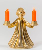 Engel Kerzenständer aus Metall für Weihnachten, golden Thüringen - Harth-Pöllnitz Vorschau