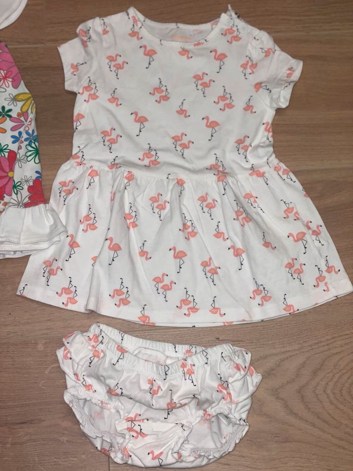 SET Flamingo Gr 86 Overall Kleid Tunika Jumpsuit neuwertig in Eppelborn