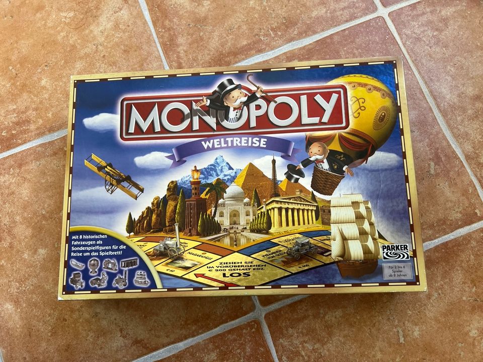 Monopoly Weltreise in Hammersbach