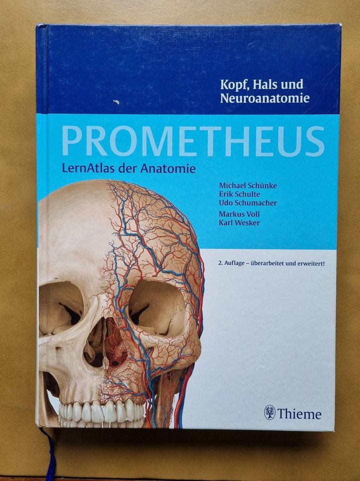 Prometheus Lernatlas Anatomie Kopf Hals Neuroanatomie in Esslingen