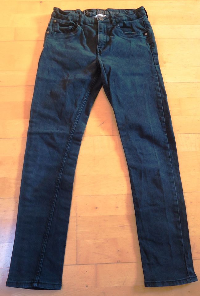 Jeans von H&M – Skinny Fit – Gr.158 – dunkelgrau - neuwertig in Erkrath