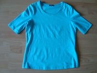 Basler Damen Shirt Gr. 38 Türkis Rundhals Baumwolle Strass Steine Niedersachsen - Garbsen Vorschau