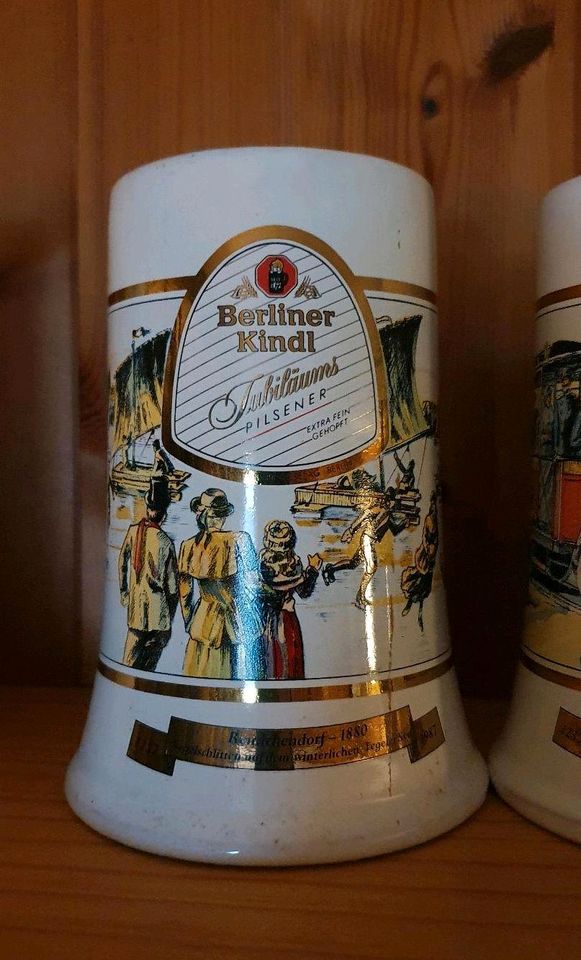 NEUwertige Bierkrüge Sammlung: 12 West-Berliner Bezirke, topp! in Berlin