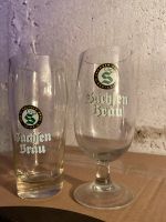 Sachsen Bräu Leipzig DDR Bierglas Weihnacht antik Brauerei VEB Thüringen - Gera Vorschau