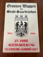 Porzellan Bild 25 Jahre Altersabteilung Feuerwehr Saarbrücken Saarbrücken-West - Gersweiler Vorschau