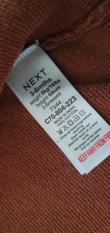 3 Pullover Baby Junge Gr.68 3-6 Monate NEXT und H&M in Buchdorf