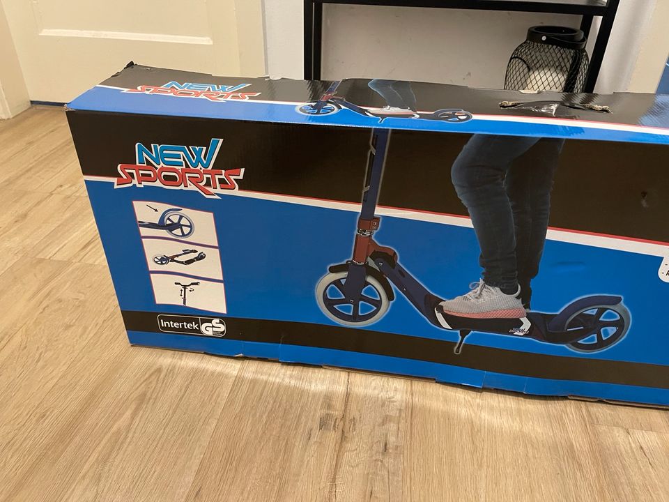 Roller neu originalverpackt qualität stabil mit bremse scooter in Hamburg