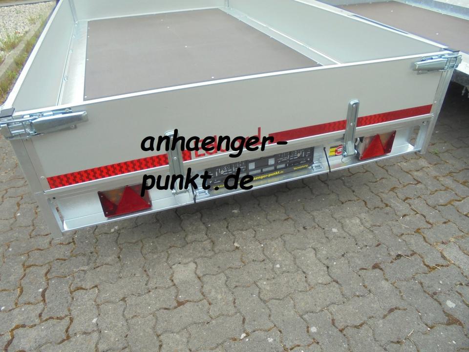 Anhänger TIEF 4 x 2 -  RAMPEN SCHACHT & SEILWINDE AUTOTRANSPORTER in Kevelaer