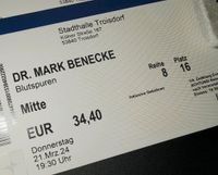 Mark Benecke 2 Tickets Nordrhein-Westfalen - Troisdorf Vorschau