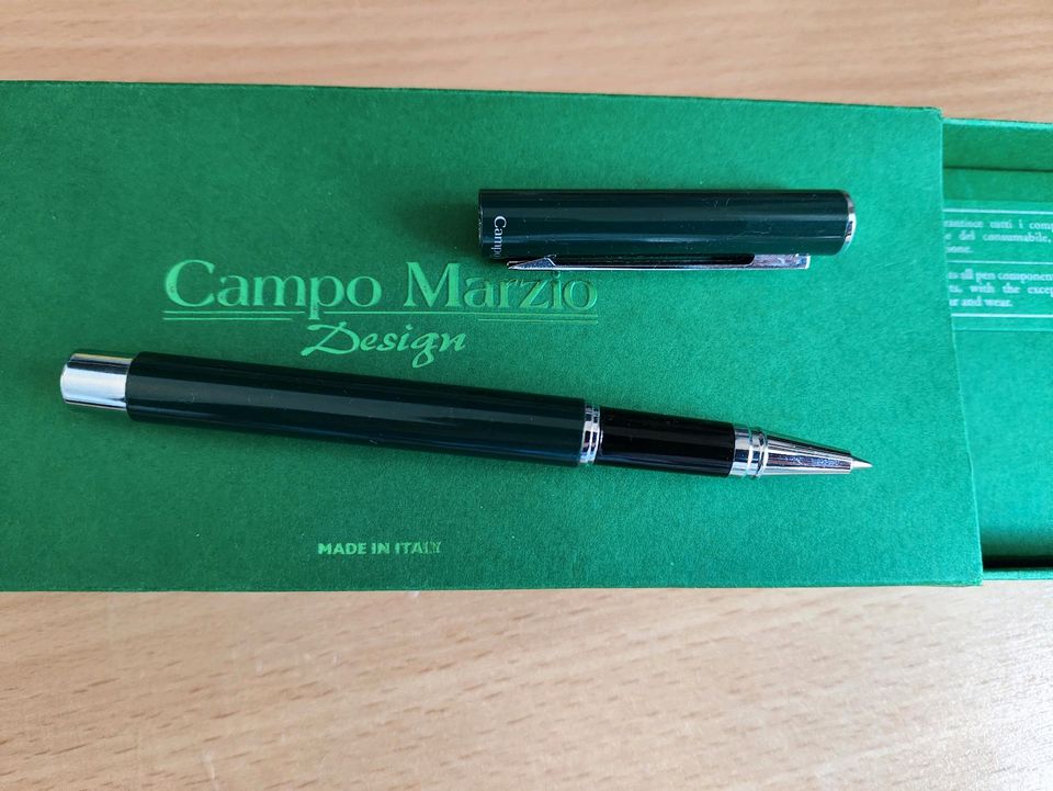 Campo Marzio Designer Ballpoint Kugelschreiber Vintage Grün Italy in Berlin