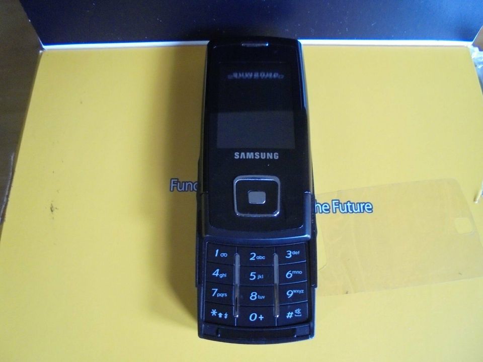 Samsung SGH E900 Slider black, in OVP, neuwertig!!!! Sammlerstück in Uchte