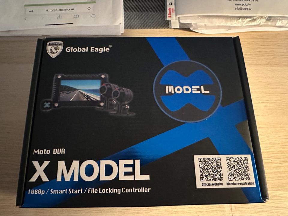 Global Eagle X& Plus Motorcycle Camera, Dash Cam Moto Mate, Top in Bremen