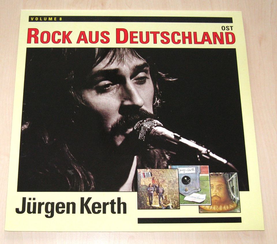 Rock aus Deutschland Ost 8 Jürgen Kerth LP Vinyl Blues Rock DDR in Hösbach