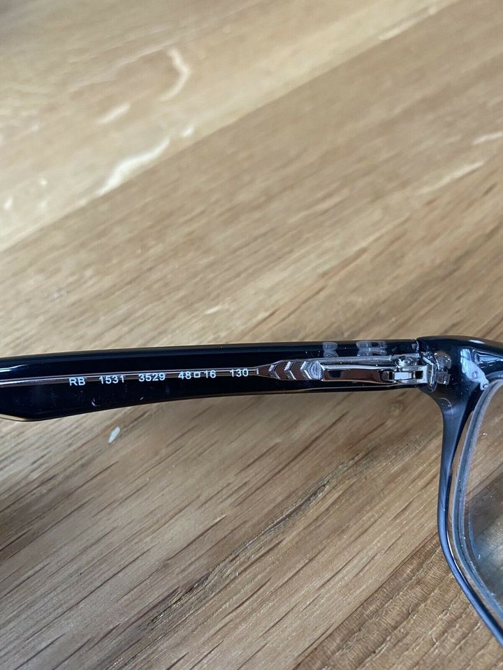 Ray Ban Brille schwarz/durchsichtig klassisch Damen/Kinder in Solingen